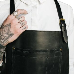 EmpowerHer Leather Craft Apron Versatile BBQ