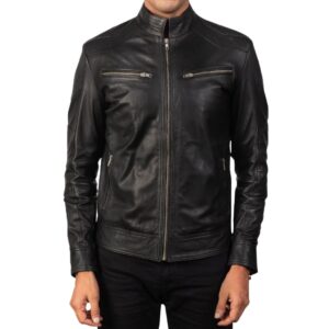 Urban Rider's Black Zippered Jacket