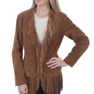 Suede Frontier Femme Jacket