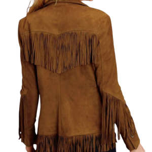 Rustic Charm Women's Fringe Jacket