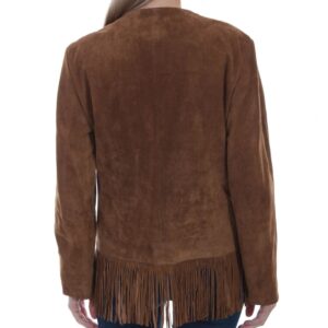 Suede Frontier Femme Jacket