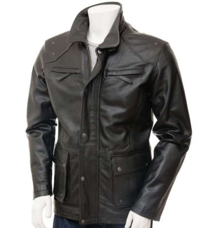 Ewe's Elegance: The Sheep Leather Jacket