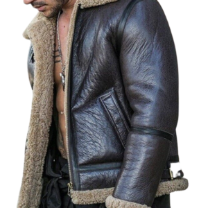 Classic Men's Shearling B3 Bomber Jacket