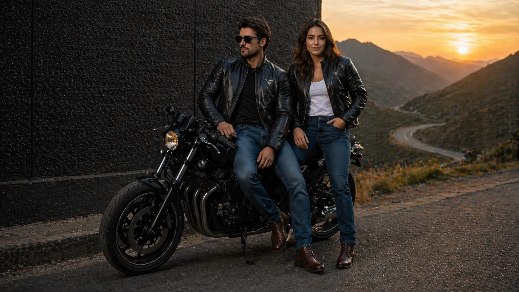 “Premium branded leather jackets for men and women by Leather Point in luxury style”