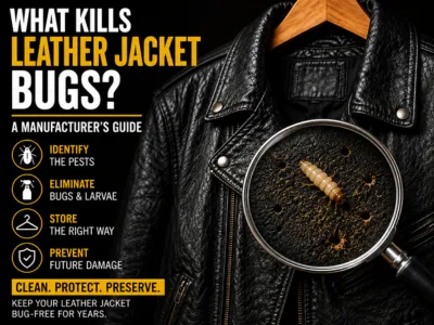 Leather jacket bug infestation