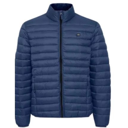 Arctic Dominion Men's Blue Puffer Jacket with Lightweight Insulation and Quilted Winter Design